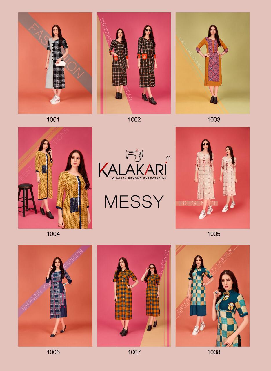 Kalakari Designer Messy Vol-2 Printed Kurti Kalakari Designer Messy Vol-2 Printed Kurti
